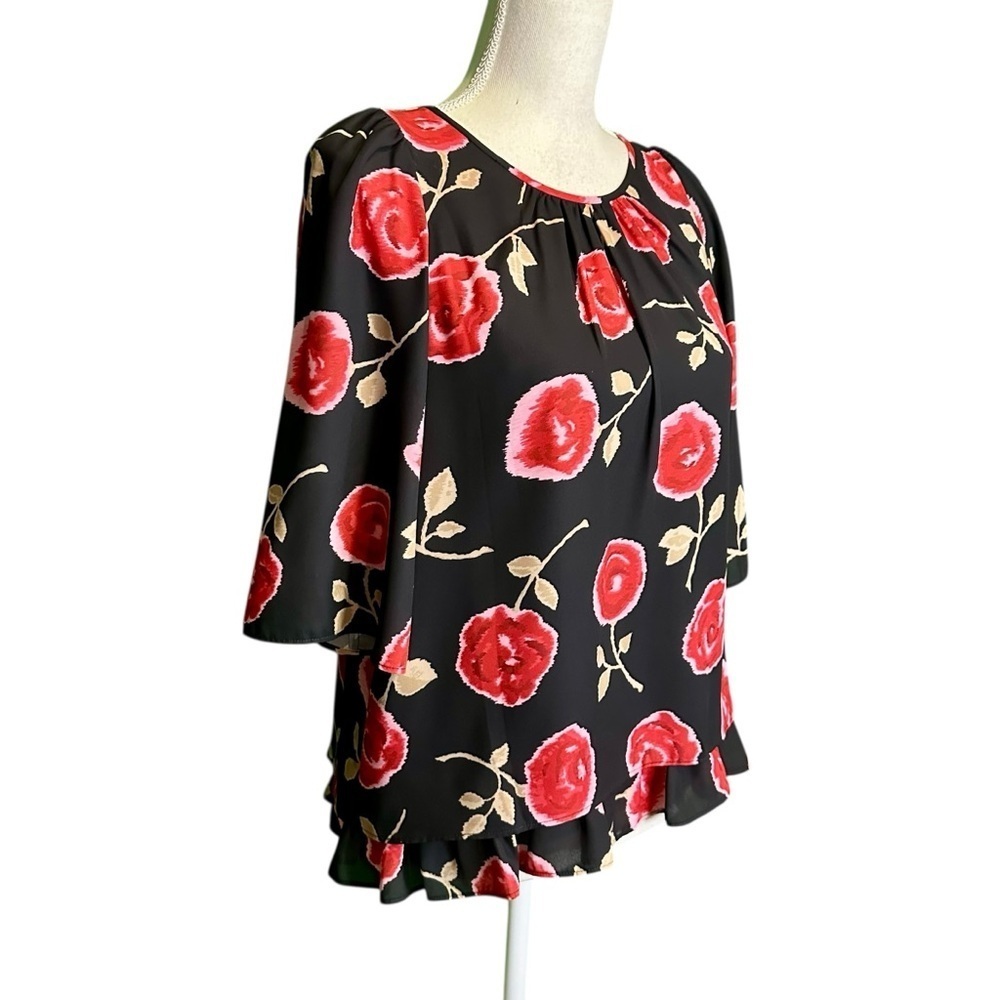 Kate Spade New York ‘Hazy Rose Double Layer Top’ Size XS - Picture 15 of 16